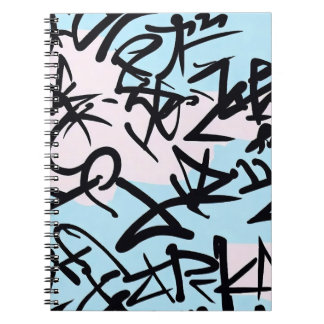 Caderno Espiral Grafite moderno
