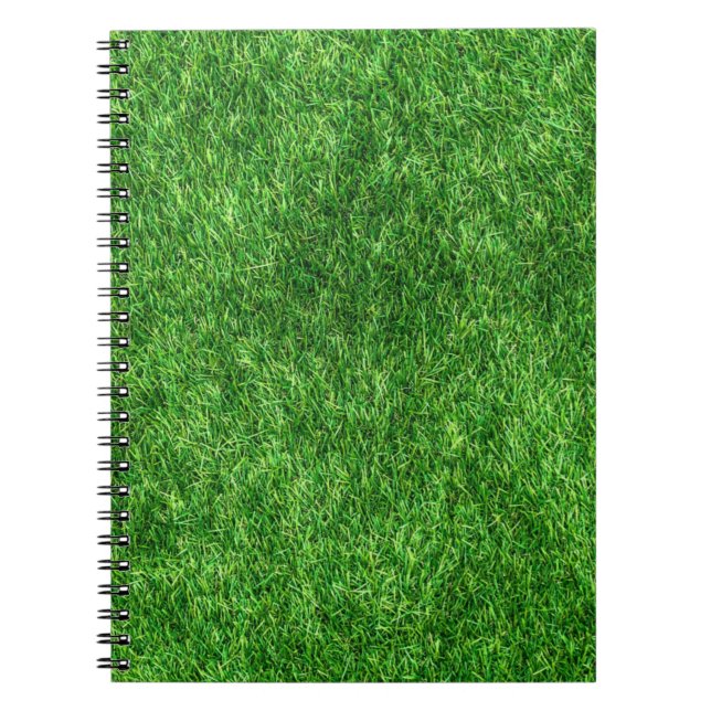 Caderno Espiral Grama Verde (Frente)