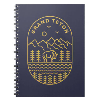 Caderno Espiral Grand Teton