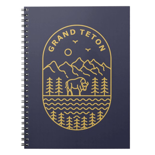 Caderno Espiral Grand Teton (Frente)
