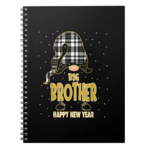Caderno Espiral Grande Irmão Feliz Ano Novo  Presente corresponden
