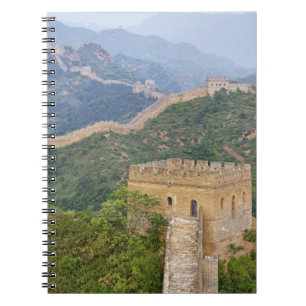 Caderno Espiral Grande Muralha da China em Jinshanling, China. 2