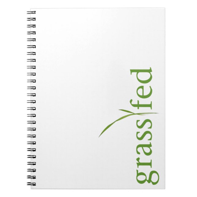 Caderno Espiral Grass Fed (Frente)