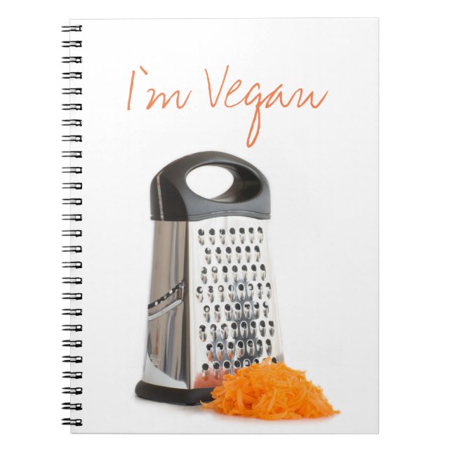 Caderno Espiral Grater e cenoura ralada (Frente)
