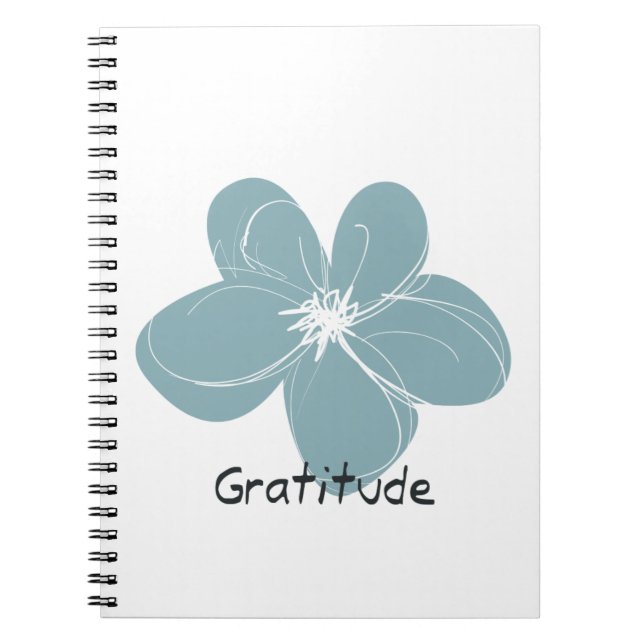 Caderno Espiral Gratitude (Frente)
