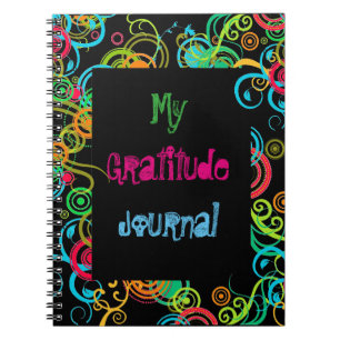 Caderno Espiral Gratitude espiral