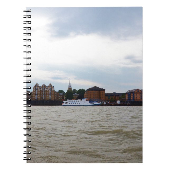 Caderno Espiral Gravesend em Kent. (Frente)