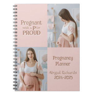 Caderno Espiral Grávida com P para Orgulho