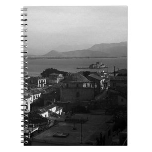 Caderno Espiral Grécia Antiga praia de Nafplion