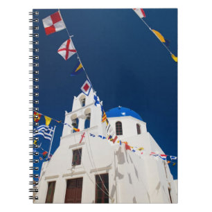 Caderno Espiral Grécia e ilha grega de Santorini, cidade de Oia 4