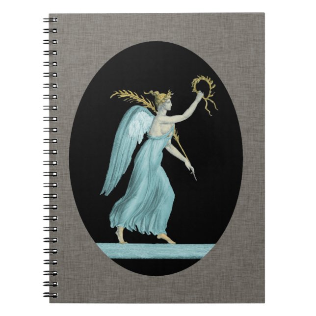 Caderno Espiral Grecian Beauty II (Frente)