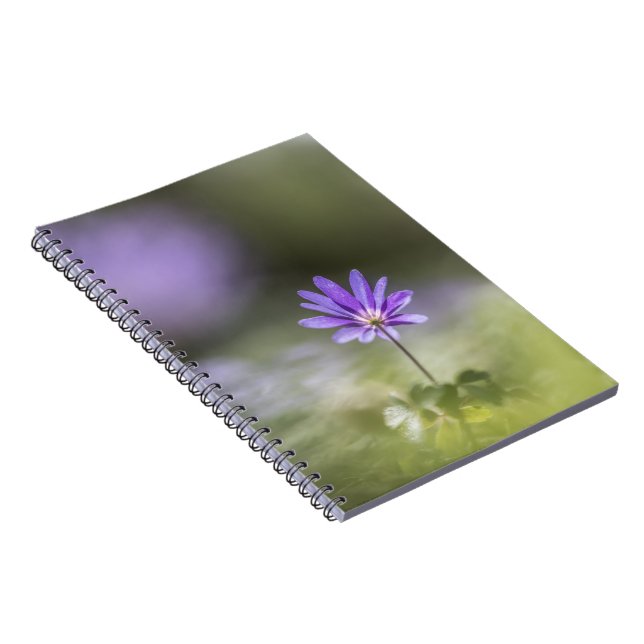 Caderno Espiral Grecian winflower Nature Foto (Lado Direito)