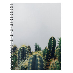 CADERNO ESPIRAL GREEN CACTI