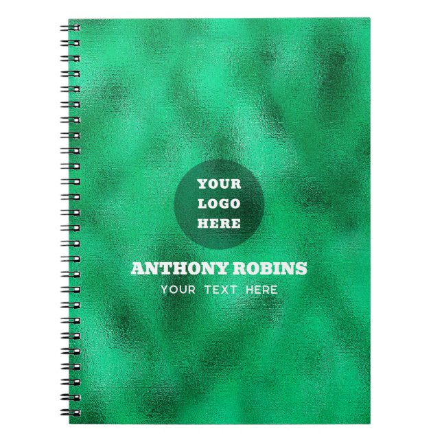 Caderno Espiral Green Foil (Frente)