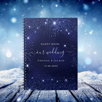 Grelhas de brilho azul do marinho de casamento do 