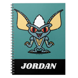 Caderno Espiral Gremlins Garrafas em forma de grão Adicione se