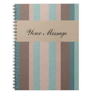 Caderno Espiral Greve do Oceano Pacífico