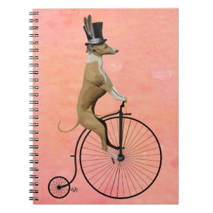 Caderno Espiral Greyhound no Black Penny Farthing