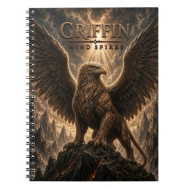 Caderno Espiral Griffin Wind Spires Dark Cinema