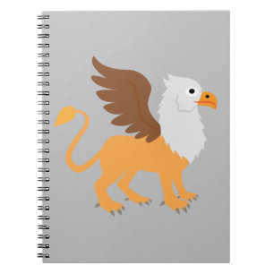 Caderno Espiral Grifo