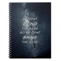 Grind & Shine Stars Inspiração Motivacional