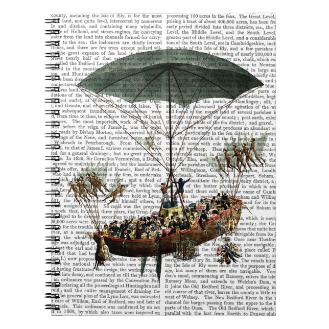 Caderno Espiral Gripe E Criaturas Voadoras (Frente)