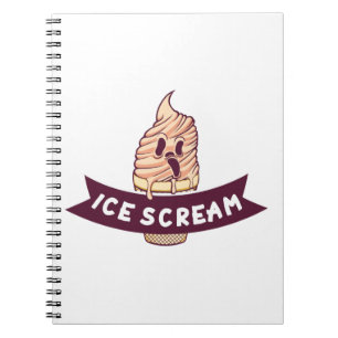 Caderno Espiral GRITAR de gelo