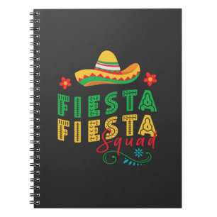 Caderno Espiral Groovy Fiesta Squad