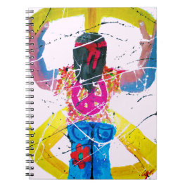 Caderno Espiral Groovy Hippie - Sinal de Paz
