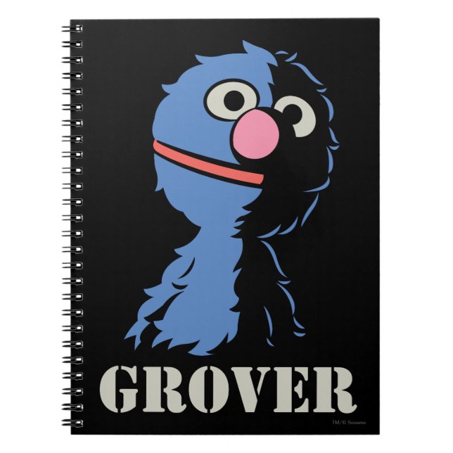 Caderno Espiral Grover Half (Frente)