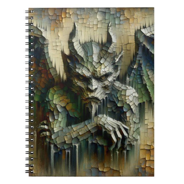 Caderno Espiral Grumpy Gargoyle (Frente)
