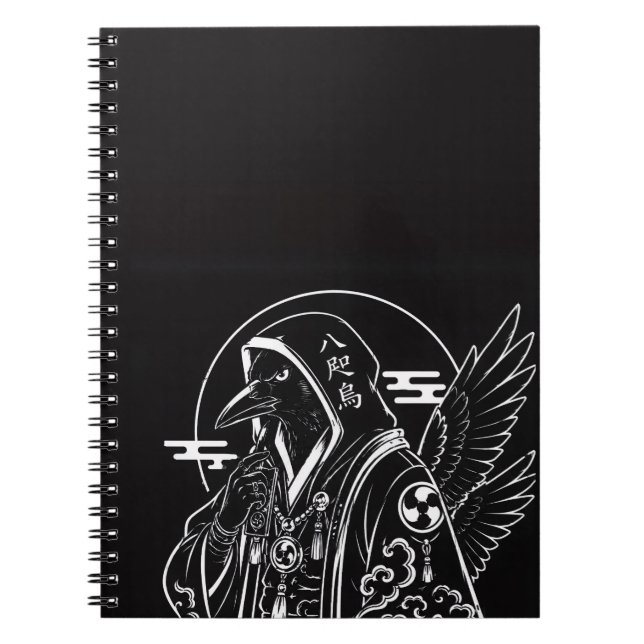 Caderno Espiral Guardião Corvo (Frente)