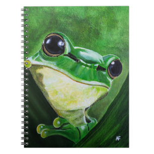 Caderno Espiral Guardião da Pintura da Água por Alfred Fox