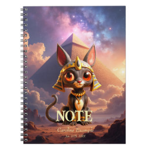 Caderno Espiral Guardião Enluarado das Areias Eternas.