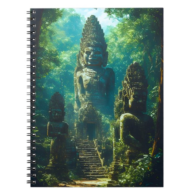 Caderno Espiral Guardiões Silenciosos do Sião (Frente)