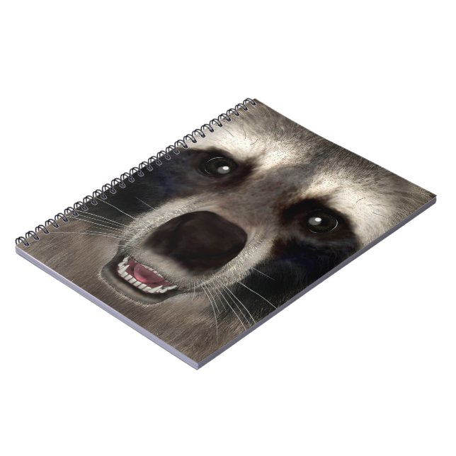 Caderno Espiral Guaxinim (Left Side)