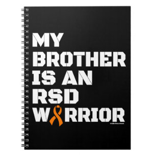 Caderno Espiral Guerreiro/Bloqueio/Irmão...RSD