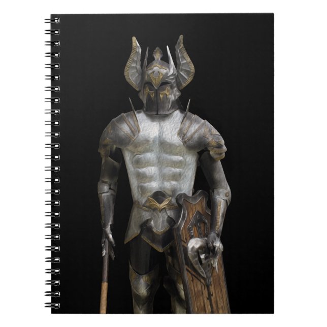 Caderno Espiral Guerreiro de fadas (Frente)