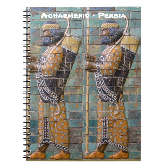 Caderno Espiral Guerreiro Persa (Frente)
