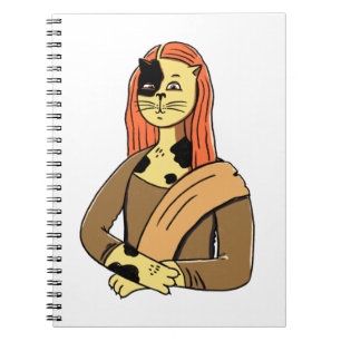 Caderno Espiral Guia de desenho da Mona Lisa
