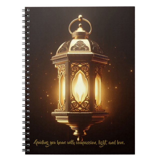 Caderno Espiral Guiando você para casa (Frente)