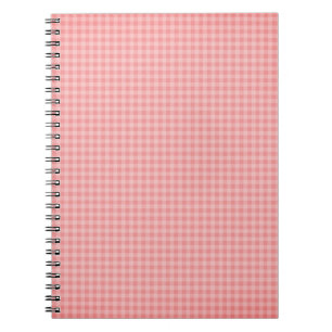 Caderno Espiral Guingão do rosa de bebê
