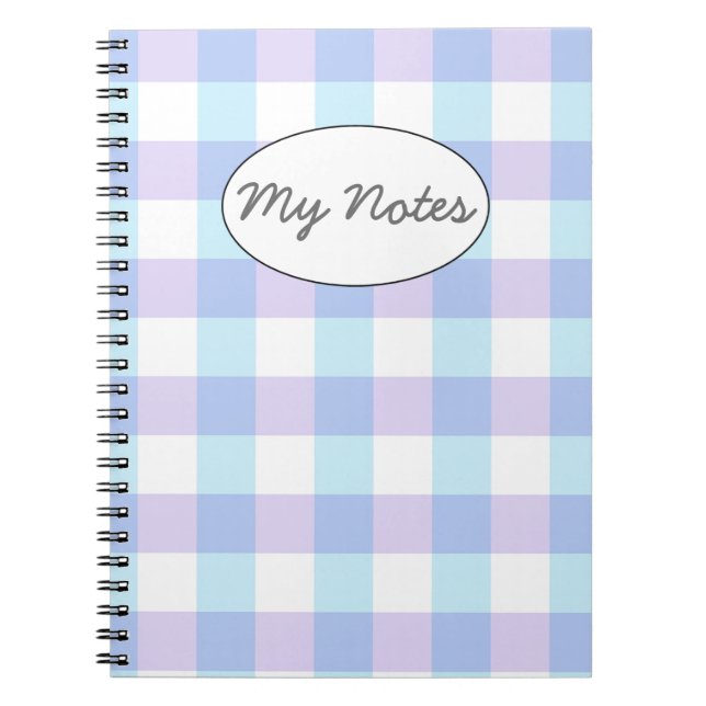 Caderno Espiral Guingão roxo (Frente)