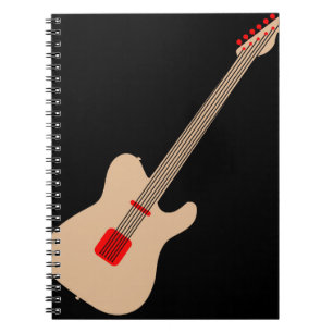 Caderno Espiral Guitarra acústica