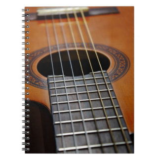 Caderno Espiral Guitarra acústica clássica