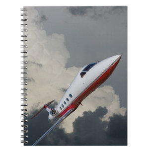 CADERNO ESPIRAL GULFSTREAM 3 NAS NUVENS