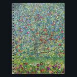 Caderno Espiral Gustav Klimt - Árvore de Maçã<br><div class="desc">Árvore Apple I - Gustav Klimt,  Óleo na Canvas,  1907</div>