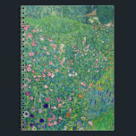 Caderno Espiral Gustav Klimt - Paisagem do Jardim Italiano<br><div class="desc">Paisagem do Jardim Italiano / Paisagem Horticultural Italiana - Gustav Klimt,  Oil on Canvas,  1913</div>