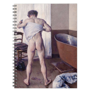 Caderno Espiral Gustave Caillebotte - Homem no seu Banho