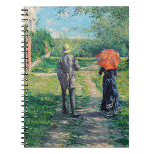 Caderno Espiral Gustave Caillebotte - O Caminho Uphill